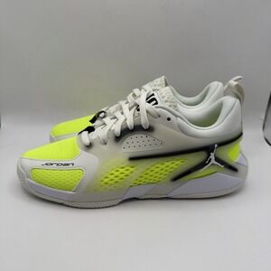 Nike Jordan Heir PF Sail Volt Black M 6.5 W 8 Basketball Shoes FQ3859-107